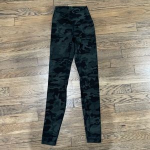 Lululemon full length align size 2! Camo green.